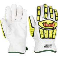 Cut and Impact-Resistant Gloves, Small, Goatskin Palm, Gauntlet Cuff Infinity Industrial Services Inc.