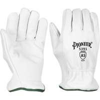 Cut-Resistant Driver's Gloves, Small, Grain Goatskin Palm Infinity Industrial Services Inc.