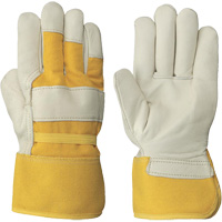 Women's Insulated Cow Grain Gloves, One Size, Grain Cowhide Palm, Fleece Inner Lining Infinity Industrial Services Inc.