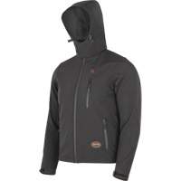 Heated Soft-Shell Jacket, Men's, Small, Black Infinity Industrial Services Inc.