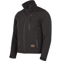 Heated Soft-Shell Jacket, Men's, Small, Black Infinity Industrial Services Inc.