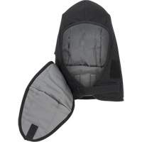 Pioneer 766A Flame-Resistant Quilted Hard Hat Liner with Detachable Mouthpiece, Black/Grey, Cotton/FR-Tech&reg;/Modacrylic/Nylon Infinity Industrial Services Inc.