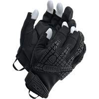 X-Site&reg; Impact Trigger Finger Gloves, Suede Palm, Size X-Small Infinity Industrial Services Inc.