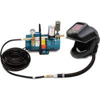 1-Worker DEFENDER Supplied Air Shield & Flip-Front Welding Helmet System Infinity Industrial Services Inc.