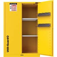 Armoire de s&eacute;curit&eacute; pour produits inflammables Utili-Guard+, 45 gal., 2 Porte(s), 43" La x 65" h x 22" p Infinity Industrial Services Inc.
