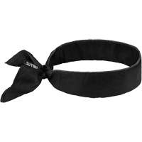 Chill-Its 6702 Cooling Headband with Embedded Polymers & Tie Closure, Black Infinity Industrial Services Inc.