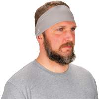 Chill-Its 6634 Performance Knit Cooling Headband, Grey Infinity Industrial Services Inc.