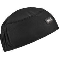 Chill-Its 6630 High-Performance Skull Cap with Terry Cloth Sweatband, Black Infinity Industrial Services Inc.