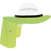 Chill-Its 6661 Universal Hard Hat Brim with Neck Shade, Hi-Vis Lime Infinity Industrial Services Inc.