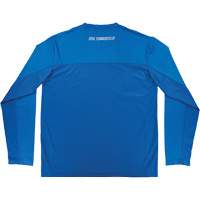 Chill-Its 6689 Cooling Long Sleeve Sun Shirt with UV Protection, Blue, Small Infinity Industrial Services Inc.