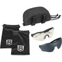 MY6 Safety Glasse Eyeshield Kit, Clear/Smoke Lens, Anti-Fog/Anti-Scratch, ANSI Z87+ Infinity Industrial Services Inc.