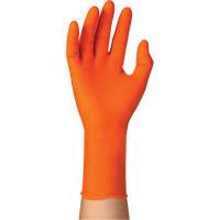 Gants jetables TOUCHNTUFF 93-800, 7.5/8, Latex/N&eacute;opr&egrave;ne/Nitrile, 23,6-mils, Sans poudre, Orange Infinity Industrial Services Inc.