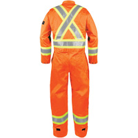 Combinaison ignifuge haute visibilit&eacute;, Taille Petit, Orange Infinity Industrial Services Inc.