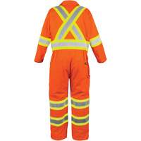 High-Visibility Unlined Coveralls, Small, High Visibility Orange Infinity Industrial Services Inc.