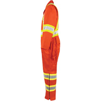 High-Visibility Unlined Coveralls, Small, High Visibility Orange Infinity Industrial Services Inc.