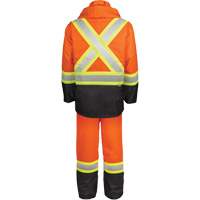 High-Visibility 150-Deniers Rain Suit, Polyester, Medium, High Visibility Orange Infinity Industrial Services Inc.