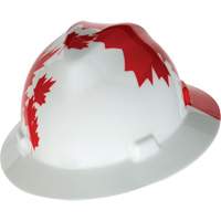 Casque de protection V-Gard &agrave; fentes s&eacute;rie Canadian Freedom, Suspension Rochet, Non ventil&eacute; Infinity Industrial Services Inc.