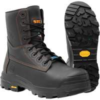 Metpro Flex Work Boots with Metguard, Leather, Size 4, Impermeable Infinity Industrial Services Inc.