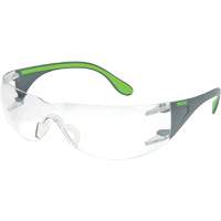 Lunettes de s&eacute;curit&eacute; gris/vert Adapt Lite, Lentille Transparent, Antibu&eacute;e/Anti-&eacute;gratignures, ANSI Z87+/R&eacute;pond ou surpasse la norme CSA Z94.3 Infinity Industrial Services Inc.