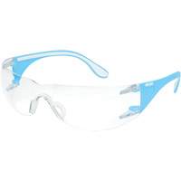 Lunettes de s&eacute;curit&eacute; bleu/blanc Adapt Lite, Lentille Transparent, Antibu&eacute;e/Anti-&eacute;gratignures, ANSI Z87+/R&eacute;pond ou surpasse la norme CSA Z94.3 Infinity Industrial Services Inc.