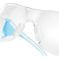 Lunettes de s&eacute;curit&eacute; bleu/blanc Adapt Lite, Lentille Transparent, Antibu&eacute;e/Anti-&eacute;gratignures, ANSI Z87+/R&eacute;pond ou surpasse la norme CSA Z94.3 Infinity Industrial Services Inc.
