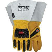 Gants r&eacute;sistants &agrave; leau Storm Trooper, Petit, Paume en Cuir de vache, Poignet Manchette Infinity Industrial Services Inc.