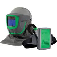Z-Link+ syst&egrave;me APR motoris&eacute; avec cape &agrave; l'&eacute;paule & visi&egrave;re, Respirateur &agrave; masque/Masque de soudage Infinity Industrial Services Inc.