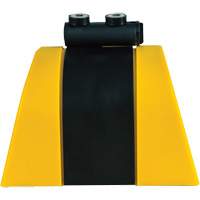 Syst&egrave;me de barri&egrave;re de s&eacute;curit&eacute; HAZLOK, Plastique, Fixation magn&eacute;tique, 30', Ruban Noir et jaune Infinity Industrial Services Inc.
