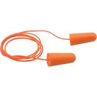 SEALTEC33 Orange Tapered PU Foam Disposable Earplugs, Corded, Bulk - Box, 33 dB NRR, One-Size Infinity Industrial Services Inc.