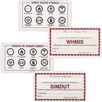 Cartes de portefeuille SIMDUT Infinity Industrial Services Inc.