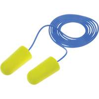 Bouchons d'oreilles n&eacute;on jaune E-A-Rsoft, Vrac - Sac en poly, Avec cordon Infinity Industrial Services Inc.