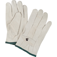 Standard-Duty Ropers Gloves, Medium, Grain Cowhide Palm Infinity Industrial Services Inc.