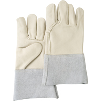 Gants de travail d'usage standard, Grand, Paume en Cuir fleur de vache Infinity Industrial Services Inc.
