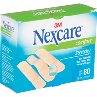 Nexcare Comfort Strips, Rectangular/Square, 3", Fabric, Sterile Infinity Industrial Services Inc.