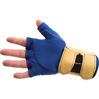 Fingerless Glove Liner with Wrist Restrainer, Size X-Small, Poly-Cotton Palm Infinity Industrial Services Inc.