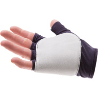 Palm/Side Fingerless Protection Gloves - Right, X-Small, Suede Palm, Slip-On Cuff Infinity Industrial Services Inc.