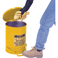 Contenants pour d&eacute;chets huileux, Homologu&eacute; FM/List&eacute; UL, 21 gal. US, Jaune Infinity Industrial Services Inc.