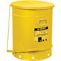 Contenants pour d&eacute;chets huileux, Homologu&eacute; FM/List&eacute; UL, 21 gal. US, Jaune Infinity Industrial Services Inc.