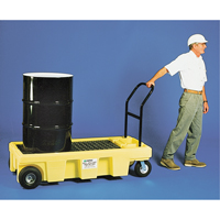 Chariots Poly-Spillcart ATC, 66,5" lo x 29" la x 46,9" h, Cap. de d&eacute;versement 57 gal. US Infinity Industrial Services Inc.
