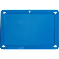 &eacute;tiquette vierge pour vanne, Plastique, 4-3/4" la x 3-1/4" h Infinity Industrial Services Inc.