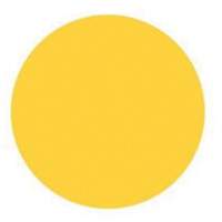 &eacute;tiquettes rondes inscriptibles, Cercle, 3" lo x 3" la, Jaune Infinity Industrial Services Inc.