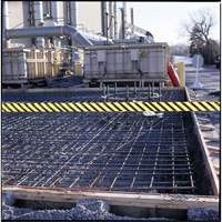 Ruban pour barricade, Anglais, 3" la x 200' lo, 3 mils, Noir sur jaune Infinity Industrial Services Inc.