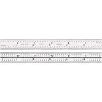 Junior Combination Squares, 6" L, Steel, Satin Infinity Industrial Services Inc.