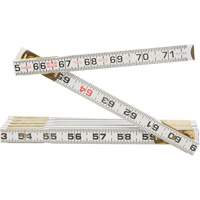 Red End&reg; Two Way&reg; Rule, 6' L, Wood, 1/16" Graduations Infinity Industrial Services Inc.
