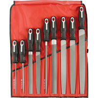 Jeux de 9 limes ergonomiques, 9 pi&egrave;ces Infinity Industrial Services Inc.
