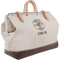 Sac &agrave; outils robuste de 18", Toile, 1 pochettes, Beige Infinity Industrial Services Inc.