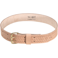 Heavy-Duty Embossed Tool Belt, Leather, Tan Infinity Industrial Services Inc.