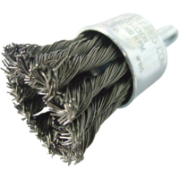 Knotted Wire End Brushes, 1" Dia., 0.020" Wire Dia., 1/4" Shank Infinity Industrial Services Inc.