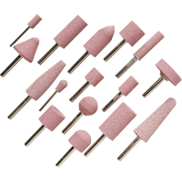 A60R Vitrified Mounted Points, A12, Aluminum Oxide, 11/16" Dia., 1-1/4" L, 60 Grit Infinity Industrial Services Inc.