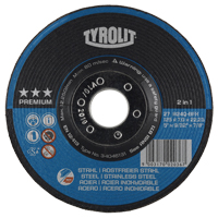 Grinding Wheel, 6" x 9/32", 7/8" Arbor, Type 27 Infinity Industrial Services Inc.